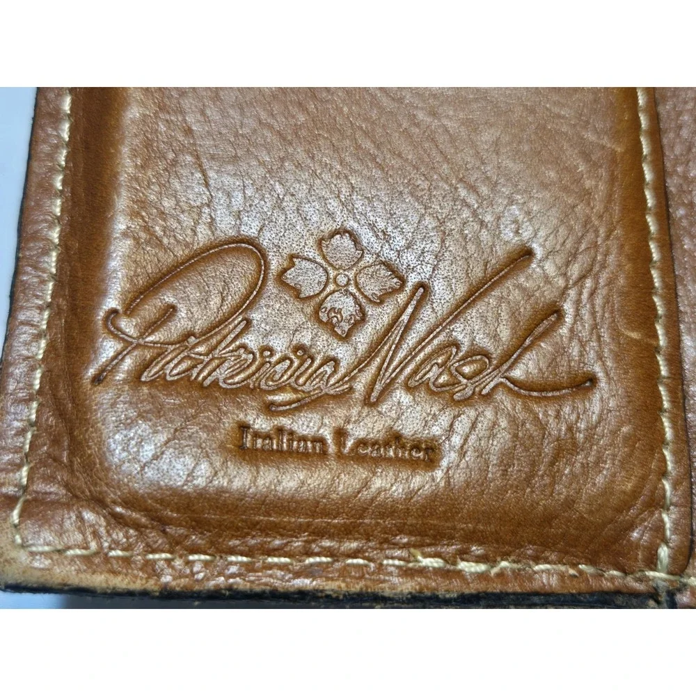 Patricia Nash Varesse Tooled Leather Bifold Wallet-Italian Folklore Pre Loved